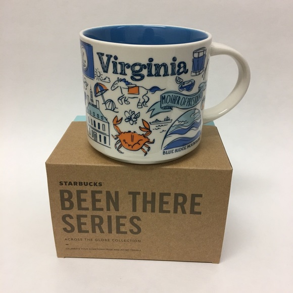 Virginia Starbucks Coffee Cup Been There Series